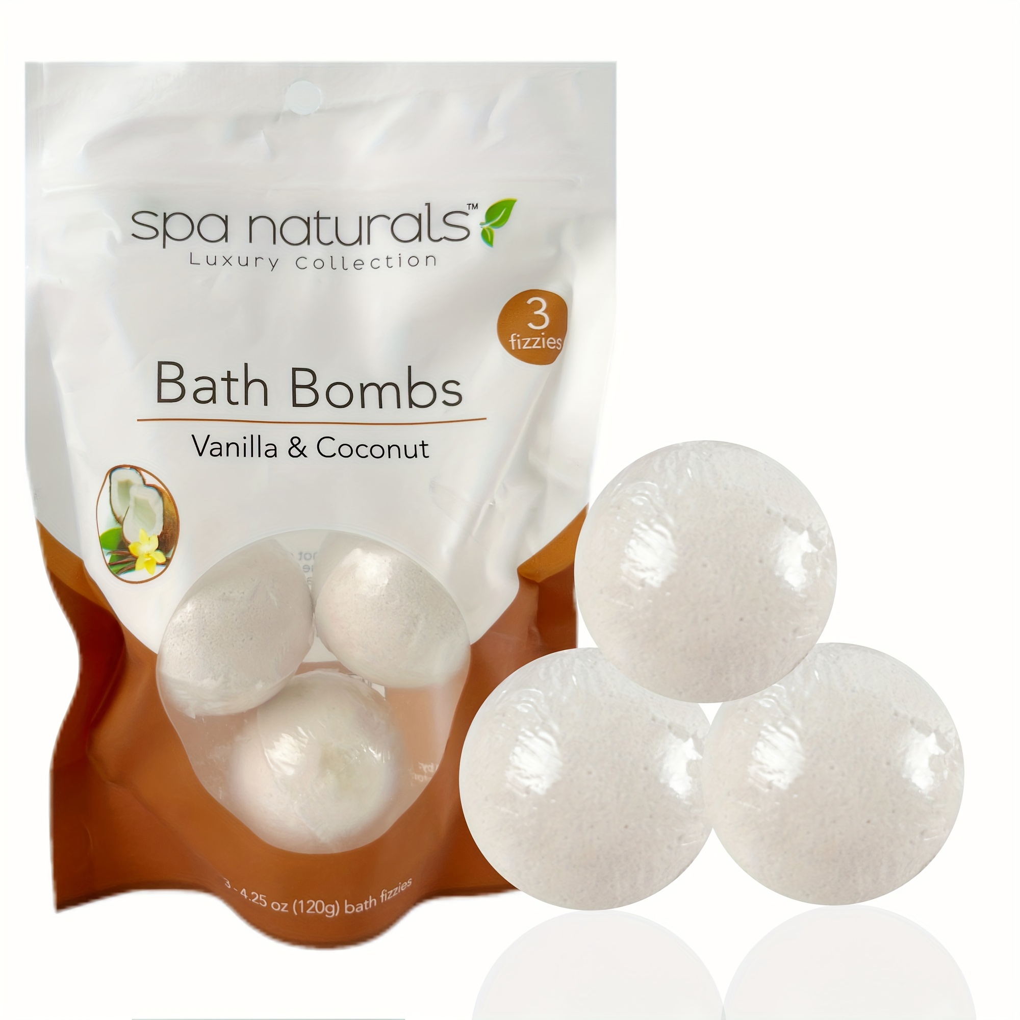 Home Fragrance Units - Coconut Scented Bath Salt Balls, Bubble