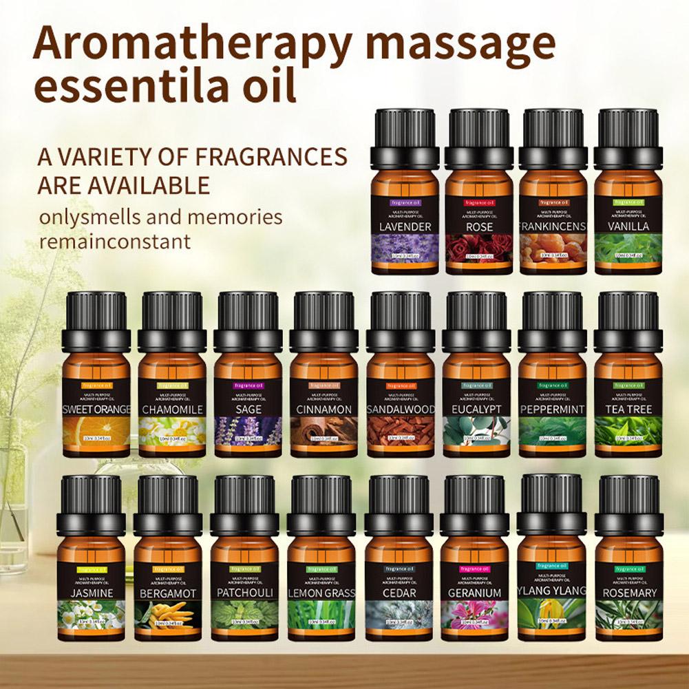 Home Fragrance Eucalyptus - 10mL Aromatherapy Essential Oil Jasmine Eucalyptus