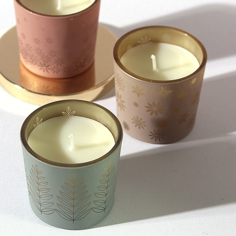 Home Fragrance Candles - Colorful Ceramic candles creative home fragrance