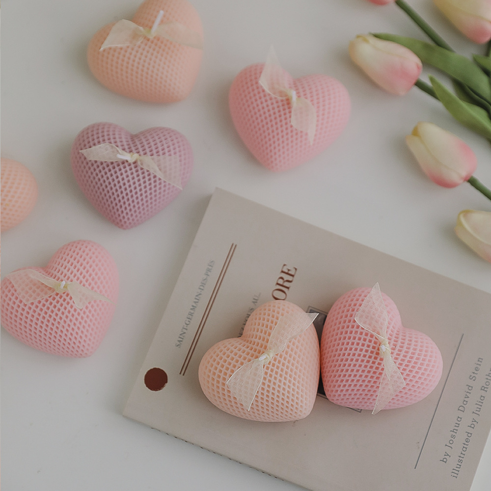 Home Fragrance Candles - Custom Candle Home Fragrance Heart-Shape Scented