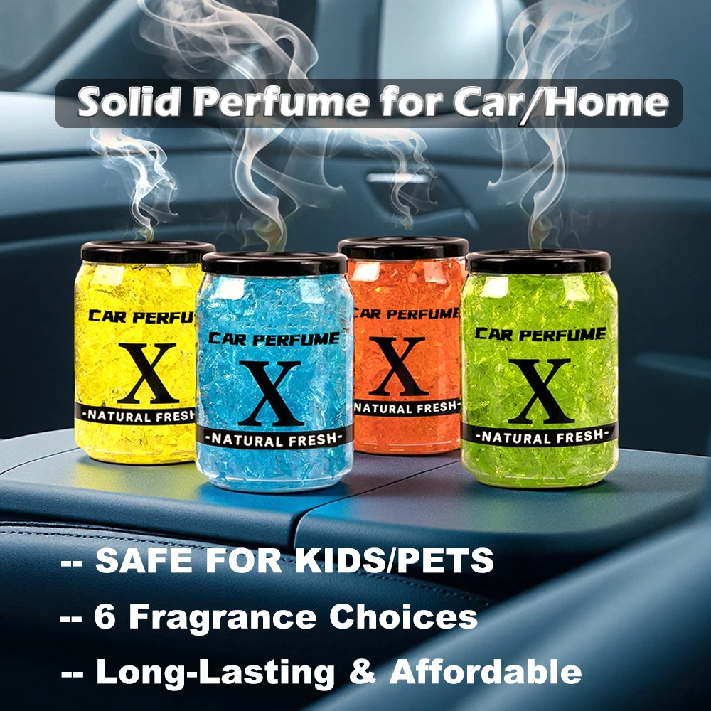 Home Fragrance Gel - 220g Solid Car Perfume Air Freshener