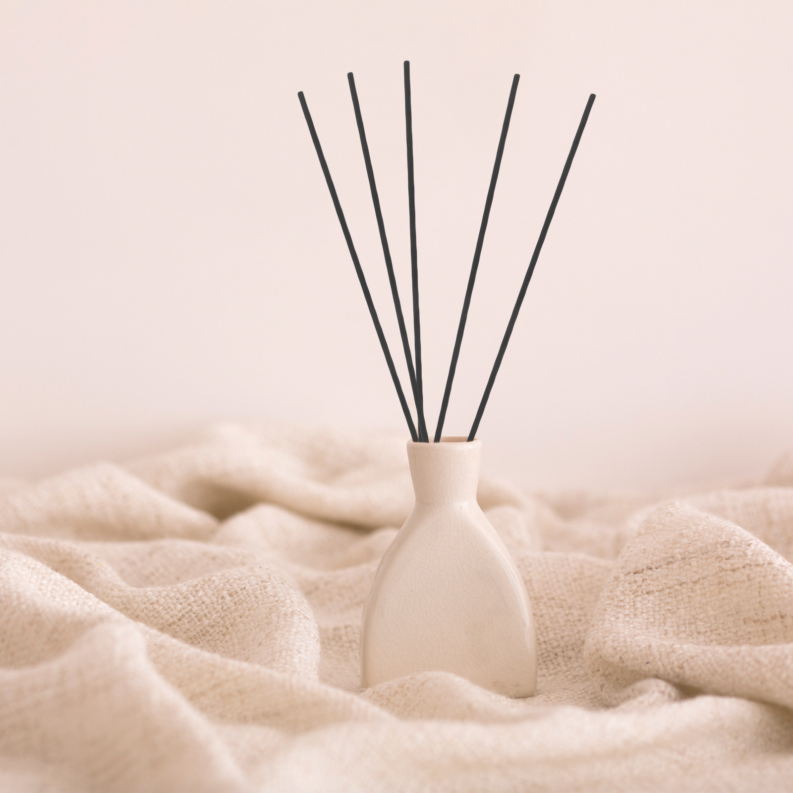 Home Fragrance Oils - 100Pcs Fibre Reed Diffuser Sticks Black