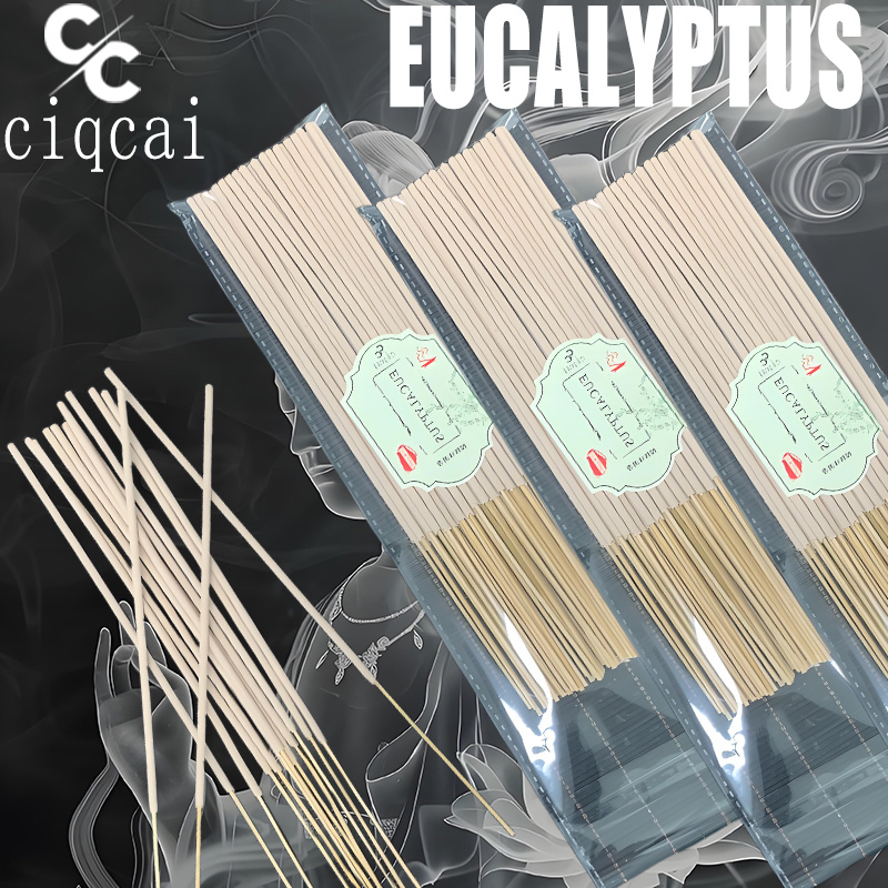 Home Fragrance Eucalyptus - Premium Thickened Eucalyptus Incense Sticks, 22Cm/8.66Inch