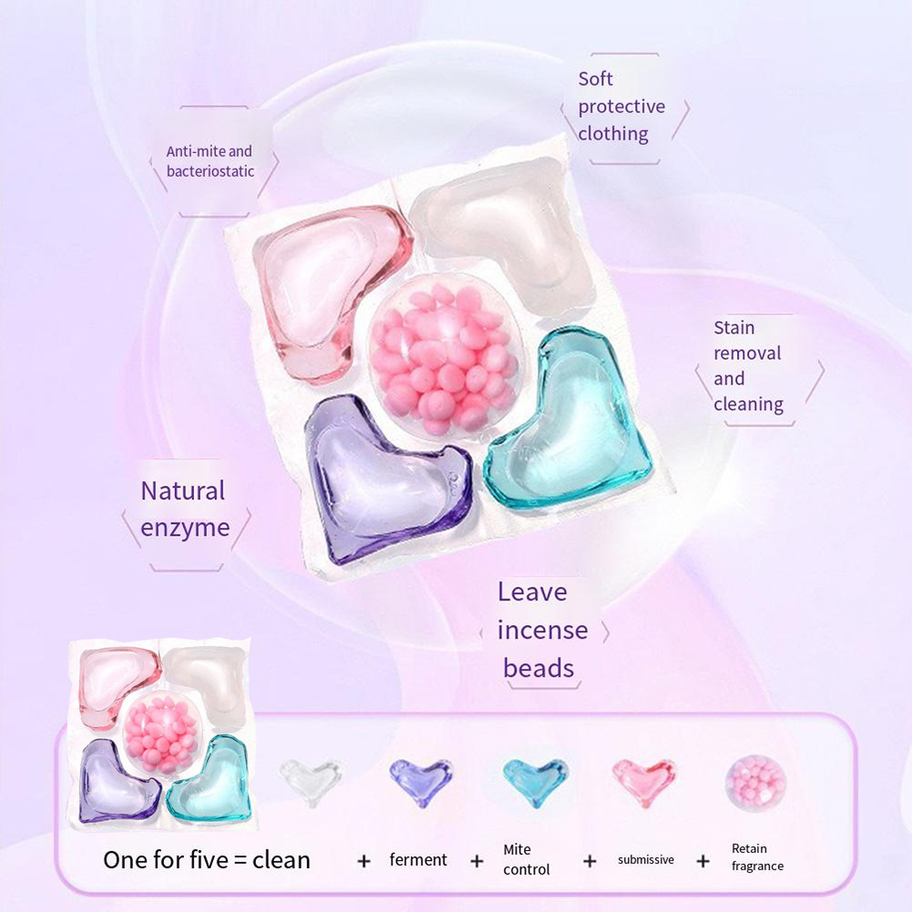 50Pcs Detergent Liquid Capsule - Home Fragrance Gel review and price