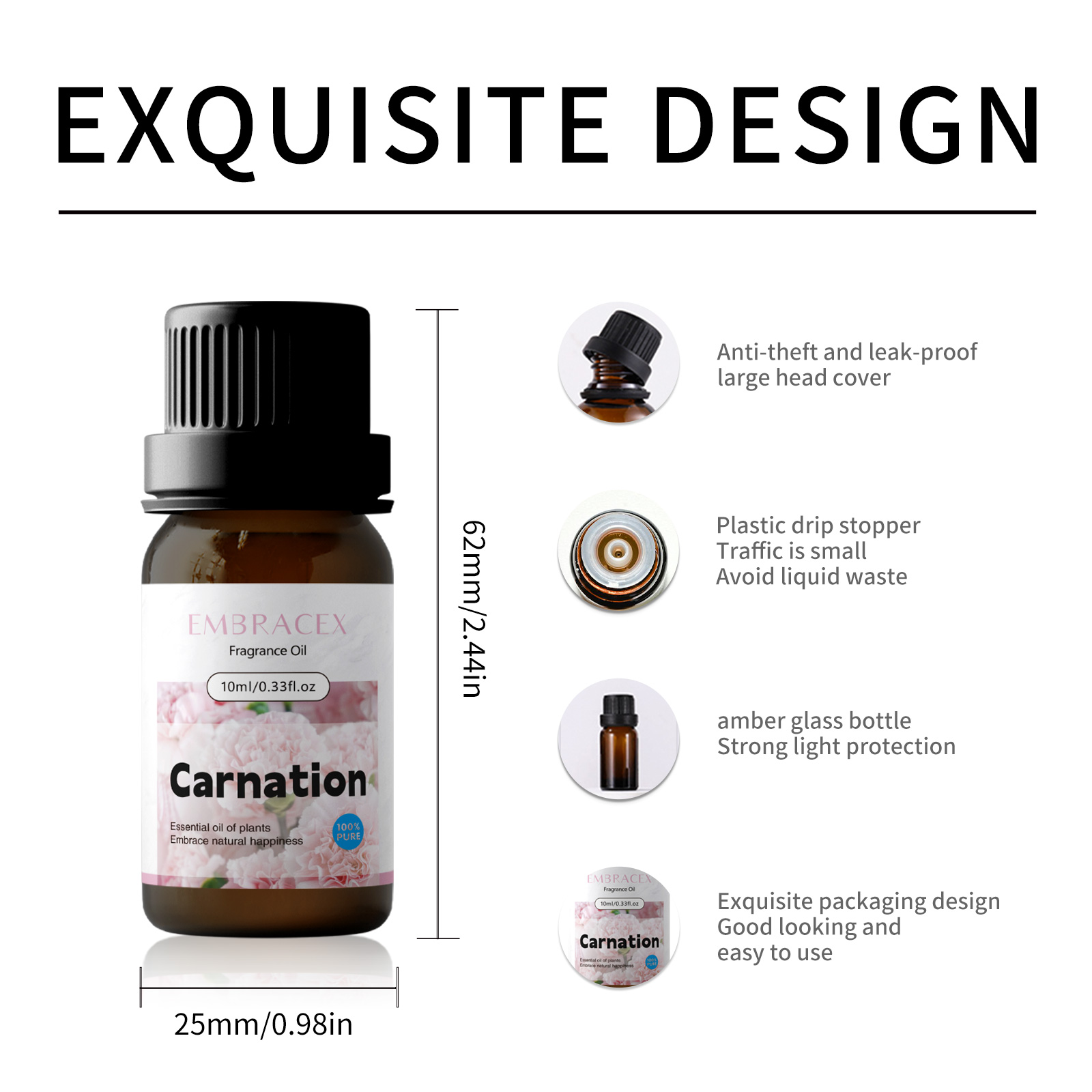 10ml Carnation Essential Oil F - Home Fragrance Oils review and price