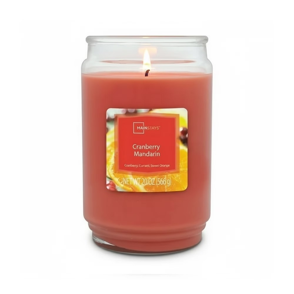 Cranberry Mandarin Scented Can - Home Fragrance Candles review and price