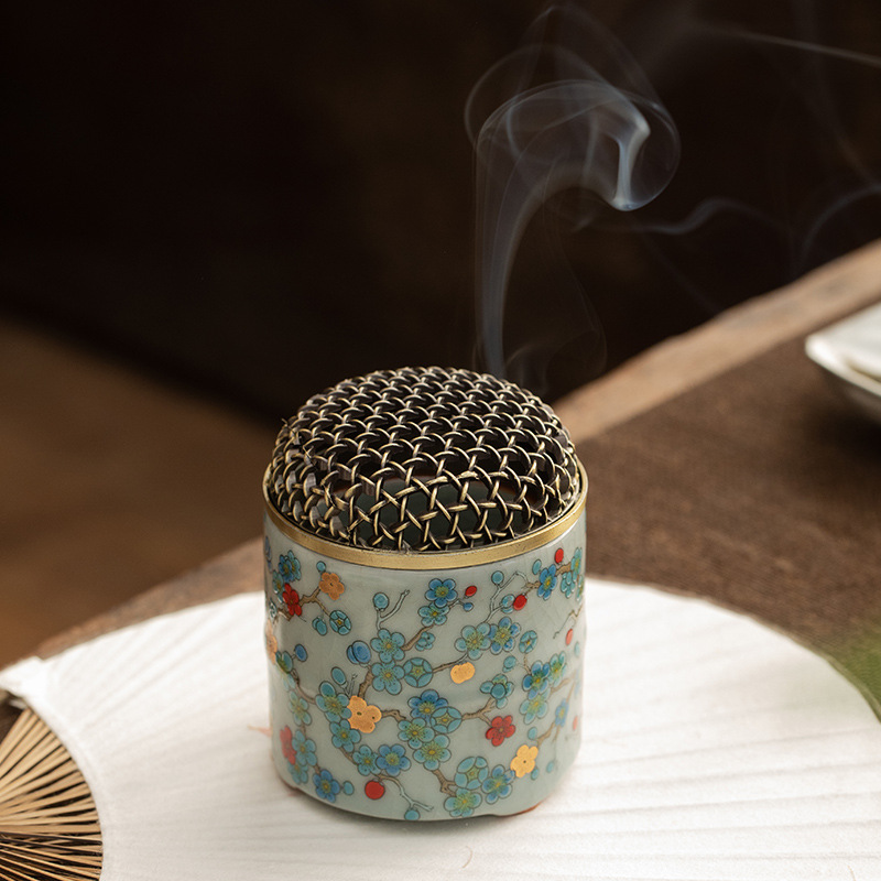 Retro Ru Kiln Ceramic Incense  - Home Fragrance Candles review and price