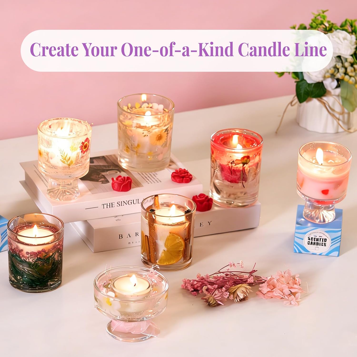 2-in-1 Soy & Jelly Wax DIY Can - Home Fragrance Candles review and price
