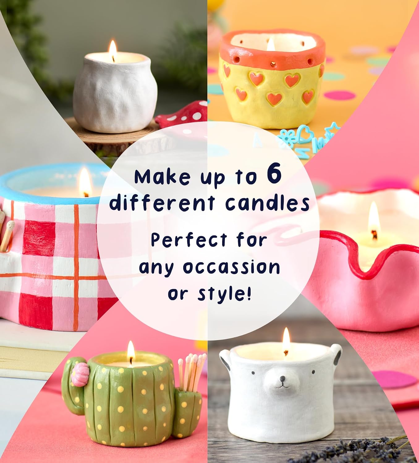 Home Pottery Candle Making Kit - Home Fragrance Candles review and price