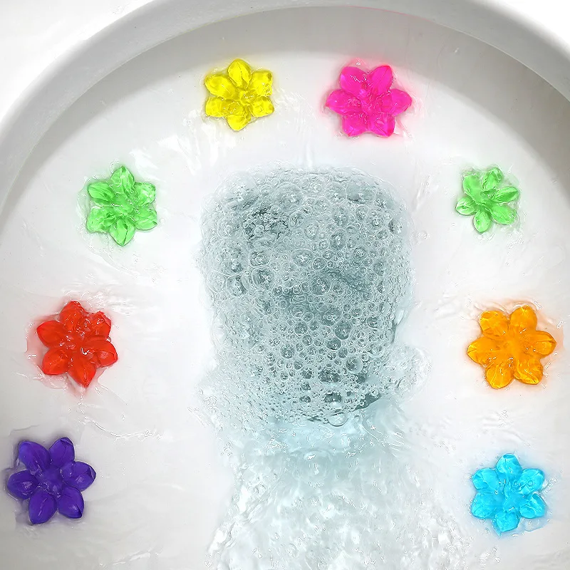 1/20pcs Flower Toilet Cleaner  - Home Fragrance Gel review and price