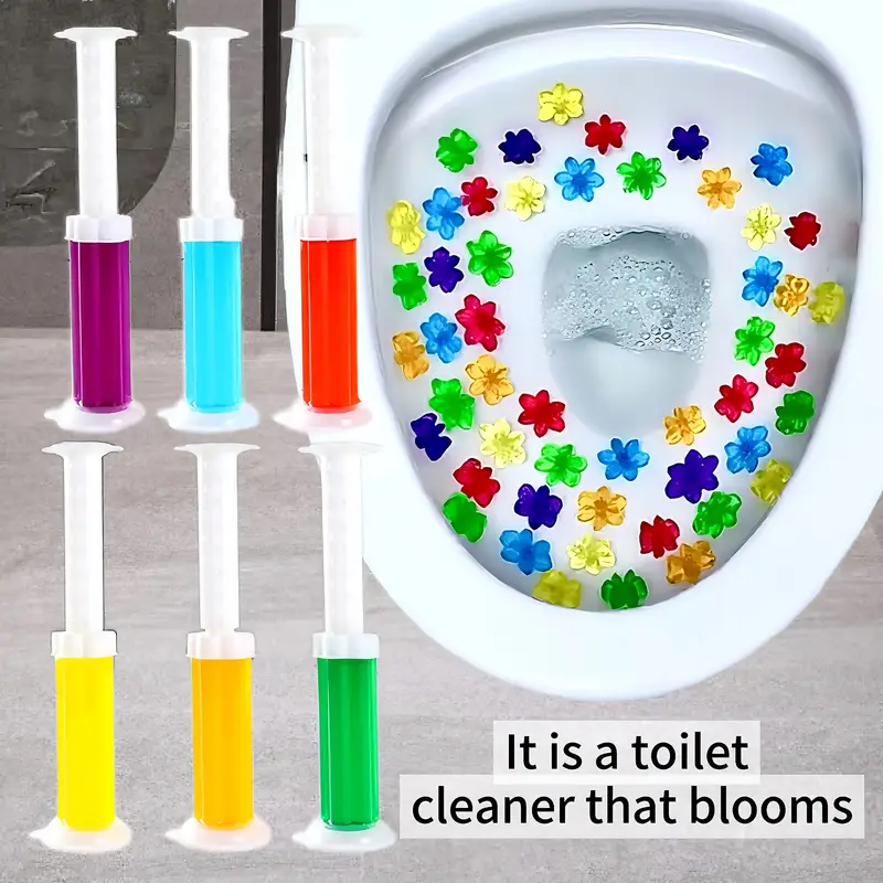 1/20pcs Flower Toilet Cleaner  - Home Fragrance Gel review and price