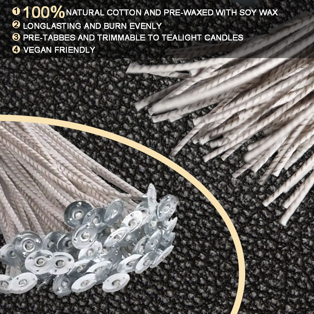 55pcs Flower Candle Wick Wood  - Home Fragrance Candles review and price