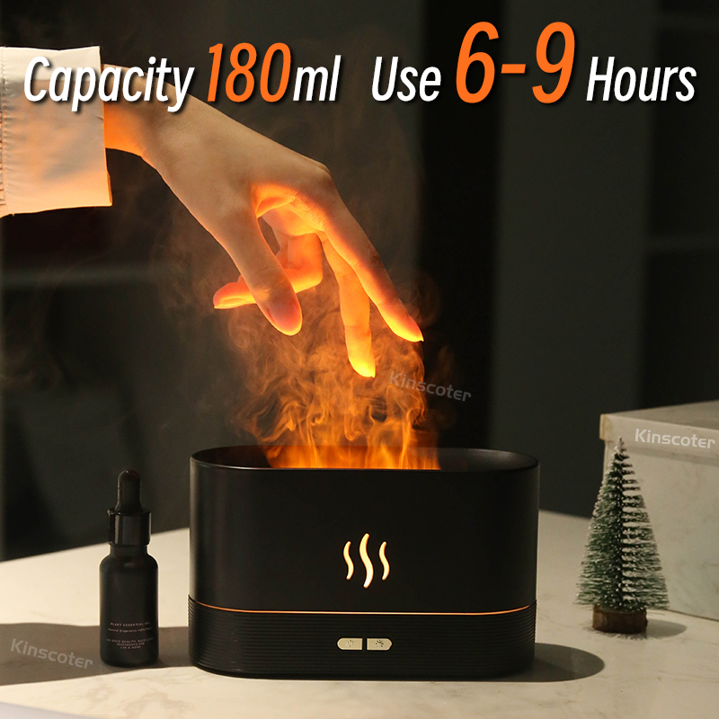 USB Desktop Flame Aroma Diffus - Home Fragrance Oils review and price