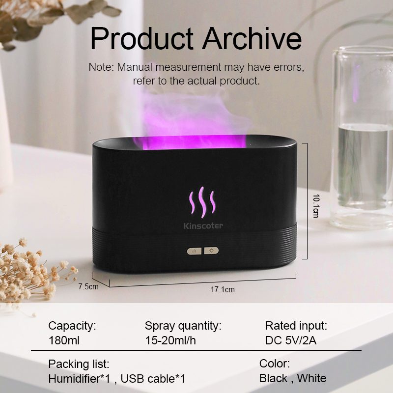 USB Desktop Flame Aroma Diffus - Home Fragrance Oils review and price