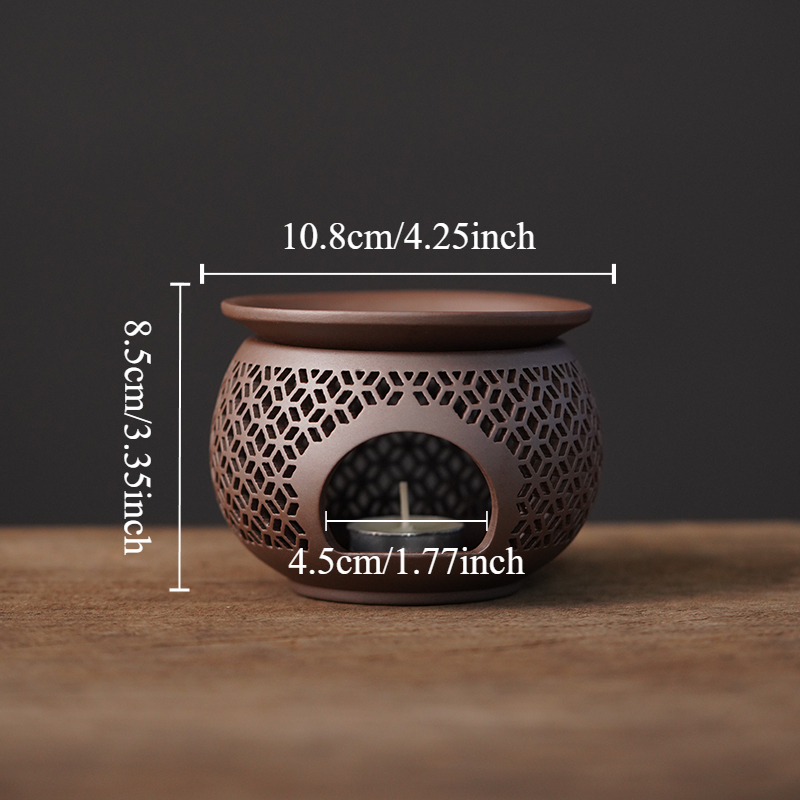 Ceramic Carved Incense Burner  - Home Fragrance Candles review and price